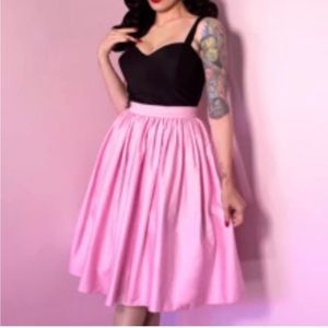 Rare - Vixen by Michiline Pitt circle skirt pastel pink